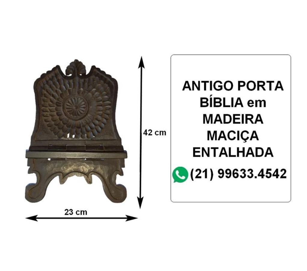 Decoração Casa Niteroi RJ - Fotos para ANTIGO PORTA BÍBLIA MADEIRA MACIÇA