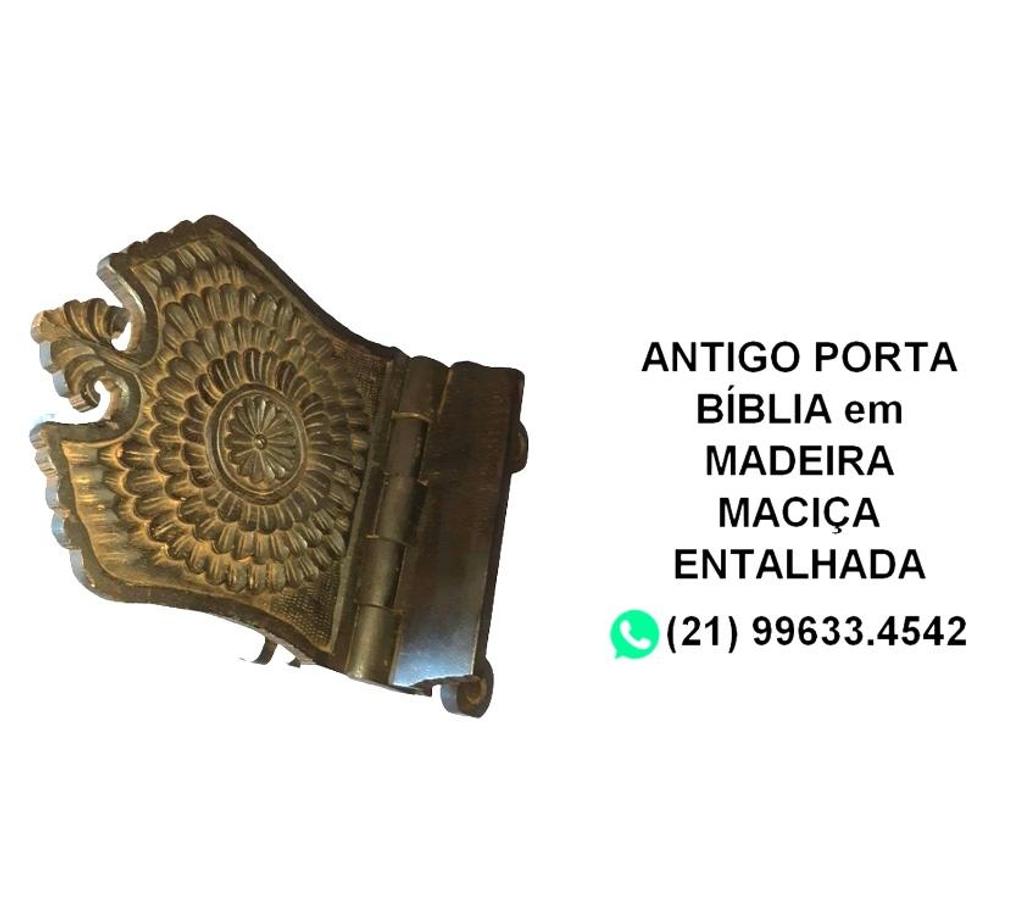 Decoração Casa Niteroi RJ - Fotos para ANTIGO PORTA BÍBLIA MADEIRA MACIÇA