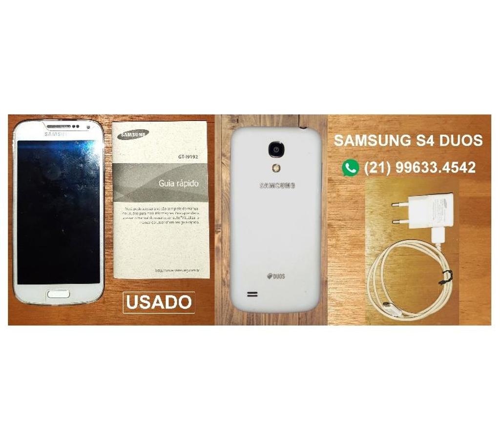 Celular Usado Niteroi RJ - Fotos para CELULAR SAMSUNG S4 MINI DUOS - BRANCO 