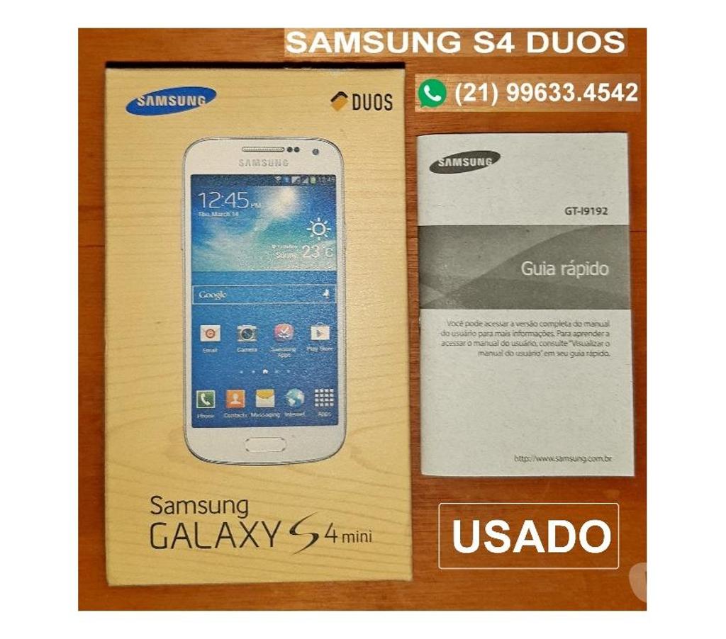 Celular Usado Niteroi RJ - Fotos para CELULAR SAMSUNG S4 MINI DUOS - BRANCO 