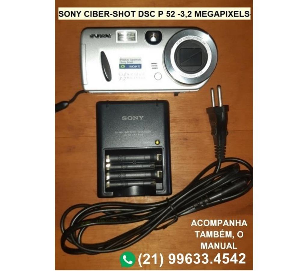 TV Usada Niteroi RJ - Fotos para CÂMERA FOTOGRÁFICA SONY CIBER-SHOT DSC P 52 -3,2 MEGAPIXELS