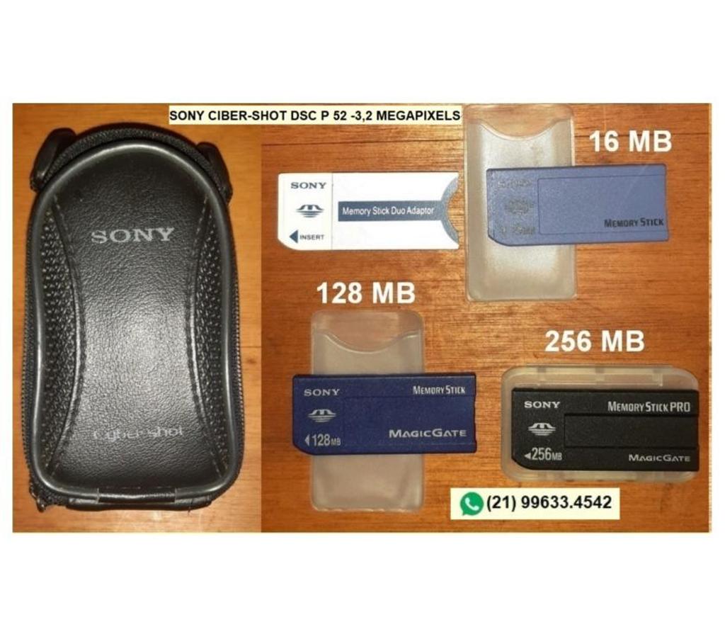 TV Usada Niteroi RJ - Fotos para CÂMERA FOTOGRÁFICA SONY CIBER-SHOT DSC P 52 -3,2 MEGAPIXELS