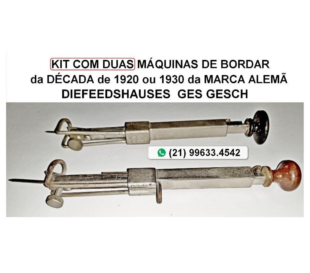 Colecionadores Niteroi RJ - Fotos para MAQUINAS MANUAIS de BORDAR da MARCA DieFeedesHauses Ges Ges