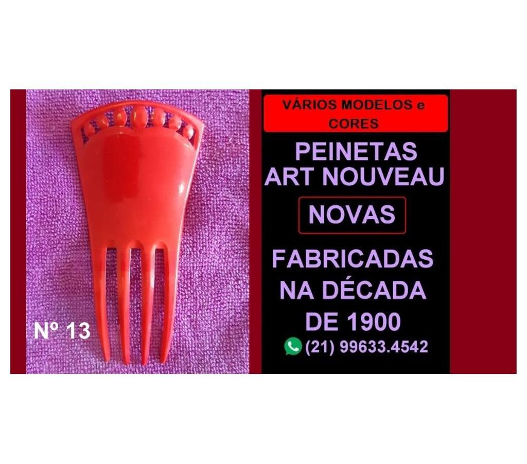 Antiguidades - Jóias Niteroi RJ - Fotos para PENTES ANTIGOS REF: 13