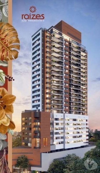 Empreendimentos imóveis Freguesia do Ó Sao Paulo SP - Fotos para Raízes Alto Freguesia do Ó II -85m-104m-B Lançamento