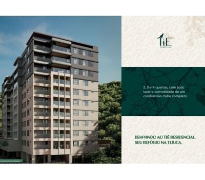 Lançamentos Imóveis Tijuca Rio de Janeiro RJ - Fotos para TIÊ RESIDENCIAL Rua Homem de Melo Tijuca 2,3 e 4 quartos