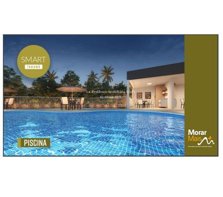 Empreendimentos imóveis Manaus AM - Fotos para Smart Taruma Apart 2 qts Lazer e Segurança FGTS !1