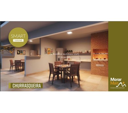 Empreendimentos imóveis Manaus AM - Fotos para Smart Taruma Apart 2 qts Lazer e Segurança FGTS !1