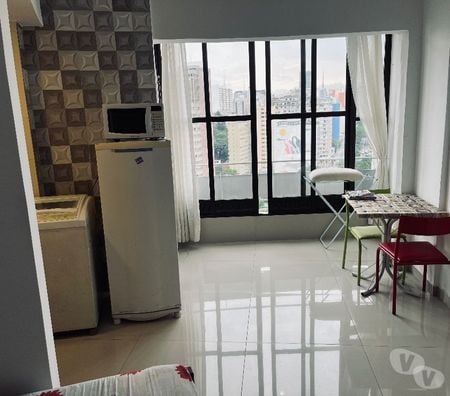 Aluguel temporada Sao Paulo SP Consolação - Fotos para Kit frente Copan semfiador $2000 metro Republica!33m2