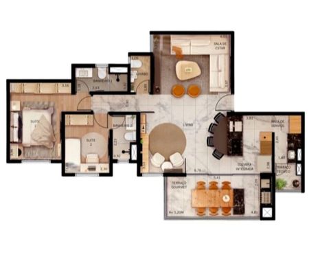 Empreendimentos imóveis Grande Sao Paulo SP Santo André - Fotos para Residencial WINE Valparaiso Lançamento 94 m² Santo André