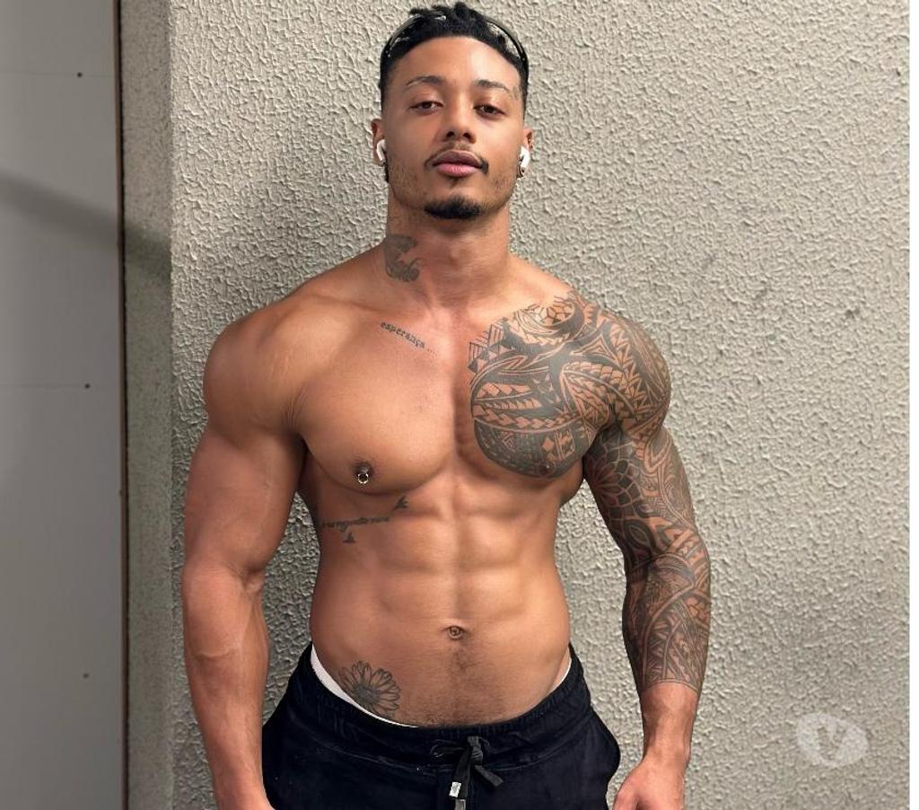 Acompanhantes masculinos Sao Paulo SP Bela Vista - images_alt_text Bruno Black. Atv dotado!