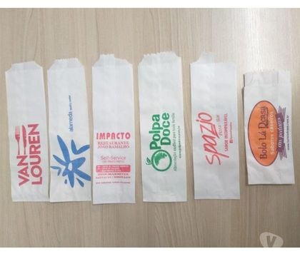 Outros serviços - Fotos para Sacos de Papel Personalizados p Talheres e Lanche
