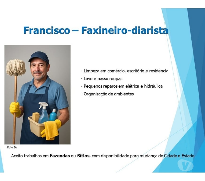 Empregada doméstica - Diarista Sao Paulo SP Lapa Sao Paulo SP - Fotos para Faxineiro Masculino