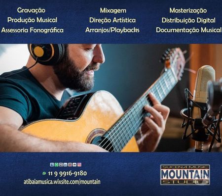 Outros serviços Atibaia SP - Fotos para Estúdio de gravação Atibaia
