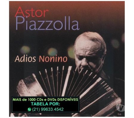 DVDs a Venda Niteroi RJ - Fotos para 13 CDs do ASTOR PIAZZOLLA - 1º GRUPO