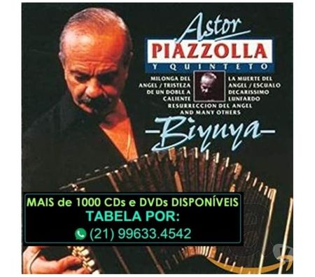 DVDs a Venda Niteroi RJ - Fotos para 13 CDs do ASTOR PIAZZOLLA - 1º GRUPO