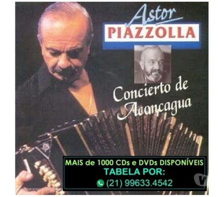 DVDs a Venda Niteroi RJ - Fotos para 13 CDs do ASTOR PIAZZOLLA - 1º GRUPO