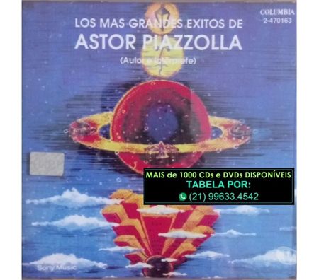 DVDs a Venda Niteroi RJ - Fotos para 13 CDs do ASTOR PIAZZOLLA - 1º GRUPO