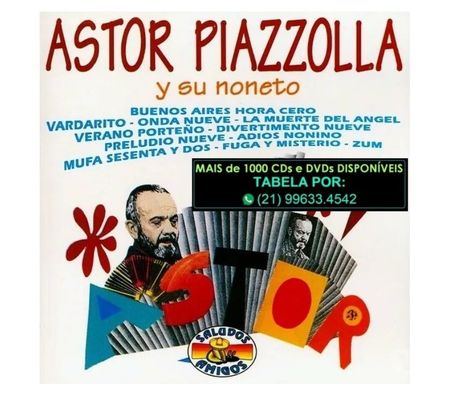 DVDs a Venda Niteroi RJ - images_alt_text 2º GRUPO de 13 ASTOR PIAZZOLLA