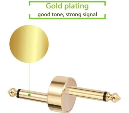 Instrumentos musicais Sao Paulo SP Cachoeirinha, São Paulo - Fotos para Cabo Conector P10xP10 Adaptador Pedais De Guitarra 