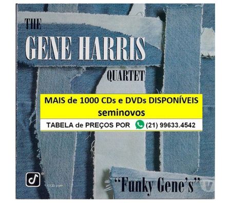 DVDs a Venda Niteroi RJ - Fotos para 5 CDs DO PIANISTA de JAZZ GENE HERRIS