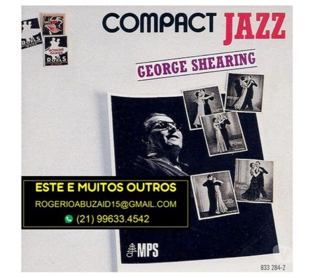 DVDs a Venda Niteroi RJ - Fotos para COLEÇÃO 8 CDs do PIANISTA de JAZZ GEORGE SHEARING