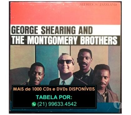 DVD - Video Games - Livros - CD - Fotos para COLEÇÃO 8 CDs do PIANISTA de JAZZ GEORGE SHEARING