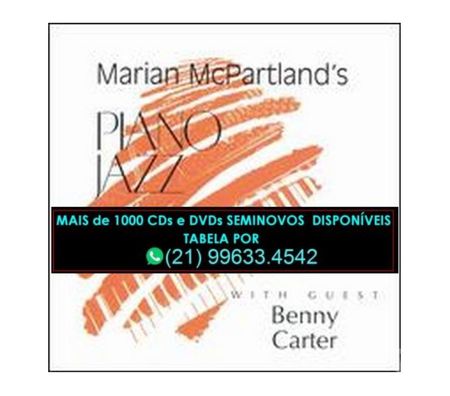 DVDs a Venda Niteroi RJ - Fotos para 4 CDs MARIAN McPARTLAND - PREÇO do ITEM de MENOR VALOR