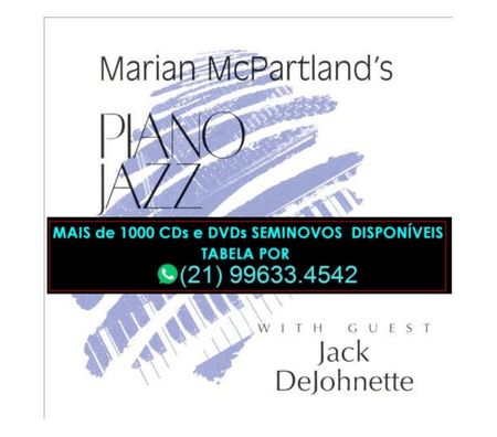 DVDs a Venda Niteroi RJ - Fotos para 4 CDs MARIAN McPARTLAND - PREÇO do ITEM de MENOR VALOR
