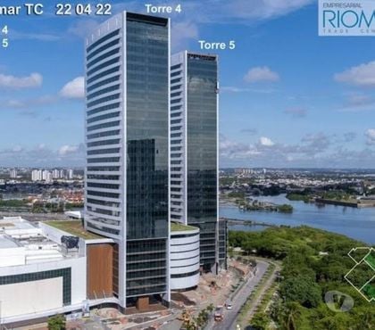 Aluguel Escritorio - Fotos para Empresarial Rio mar 4 salas 29 até 120m3