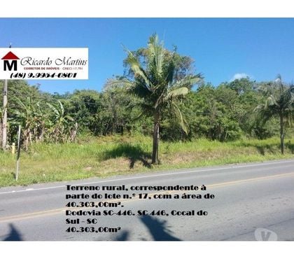 Lotes - Fotos para Terreno comercial a venda Cocal do Sul
