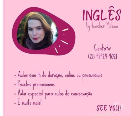 Cursos de idiomas - Fotos para Aulas on-line de Inglês