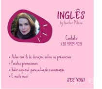 Aulas on-line de Inglês