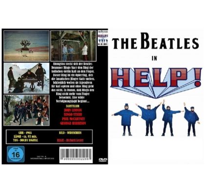 DVD - Video Games - Livros - CD - Fotos para Dvd Help! O Filme