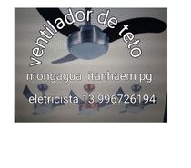 ventilador de teto - instalação itanhaem 13 996726194