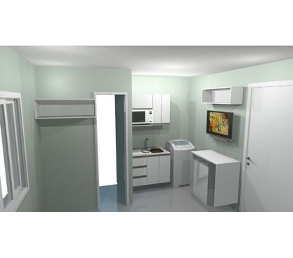 Casas para alugar Jabaquara Sao Paulo SP - Fotos para apartamento kitinet mobihada proximo ao metrô jabaqura