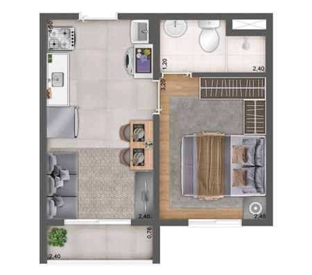 Empreendimentos imóveis Sao Paulo SP Outros Bairros Sao Paulo SP - Fotos para Plano&Reserva Barra Funda 1 e 2 dorms Próximo Metrô SP