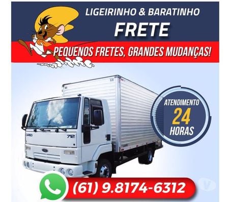 Mudanças - Frete Sobradinho DF - Fotos para Mudança Profissional Barata