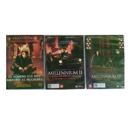 DVDs a Venda Jequie BA - Fotos para Dvd Millennium - Coleção 3 Filmes