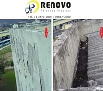 Limpeza e Impermeabilizacao Fachada com Pastilhas Ceramicas