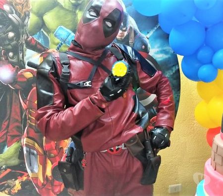 Serviços para eventos Sao Paulo SP Mooca - Fotos para Deadpool cover personagens vivos festa infantil