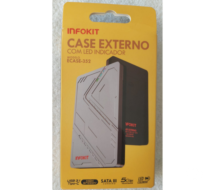 Computador Praia Grande SP - Fotos para HD Externo 500 GB -Conexão USB 3.0 Infokit