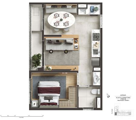 Empreendimentos imóveis Sao Paulo SP Outros Bairros Sao Paulo SP - Fotos para Today Pompeia 1 e 2 dorm Próximo Shopping Bourbon