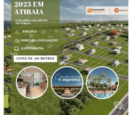 Terrenos - Fotos para Loteamento fechado em Atibaia. Terrenos a partir de 360m²