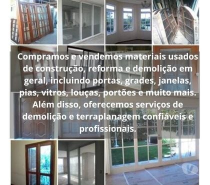 Outros serviços - Fotos para COMPRO MATERIAIS DE CONSTRUÇÃO USADOS EM SÃO PAULO