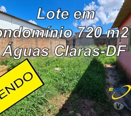 Terrenos a venda Aguas Claras Brasilia DF - Fotos para Lote Arniqueiras - 720m2 – COM DUAS CASAS #lote #brasilia #