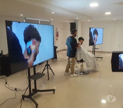 Serviços para Eventos Centro Florianopolis Florianopolis SC - Fotos para Aluguel de TV led 75 