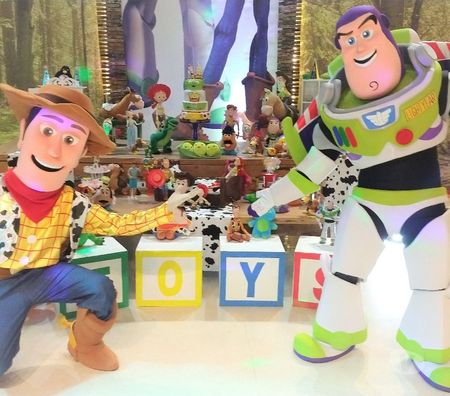 Serviços para eventos Sao Paulo SP Ipiranga - images_alt_text Wood e Buzz Cover Toy Story personagens vivos