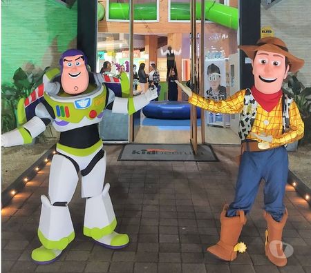 Serviços para eventos Sao Paulo SP Ipiranga - images_alt_text Wood e Buzz Cover Toy Story personagens vivos