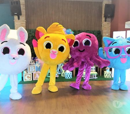 Serviços para eventos Sao Paulo SP Ipiranga - Fotos para Personagens vivos Bolo Fofos cover festa infantil